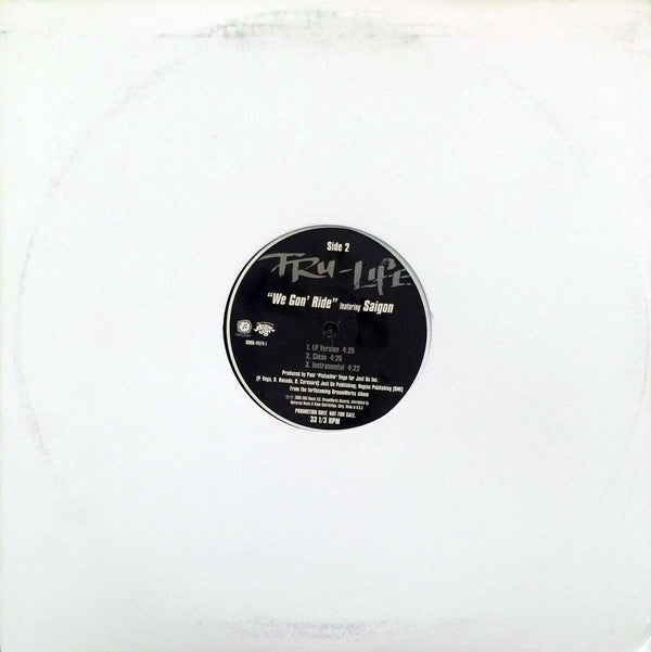 Tru-Life : Hands Up (12", Single, Promo)