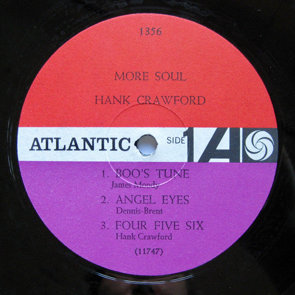 Hank Crawford : More Soul (LP, Album, Mono)