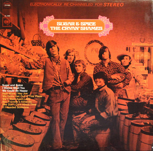The Cryan' Shames : Sugar & Spice (LP, Album, RP)