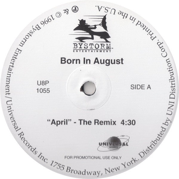 Born In August : April (The Remix) (12", Promo)