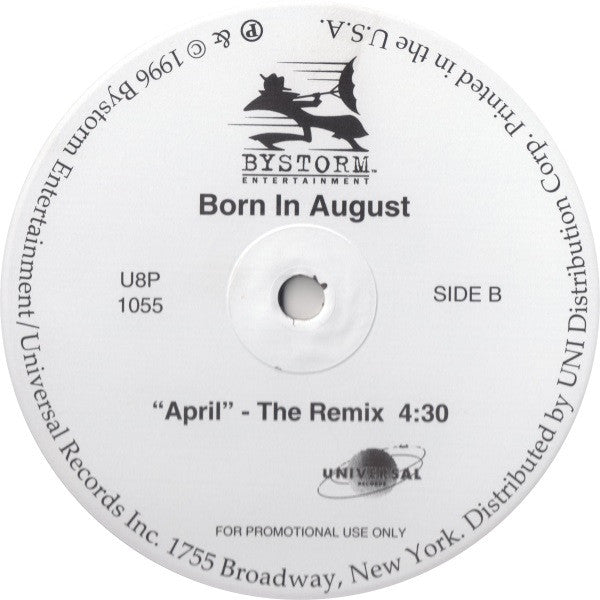 Born In August : April (The Remix) (12", Promo)