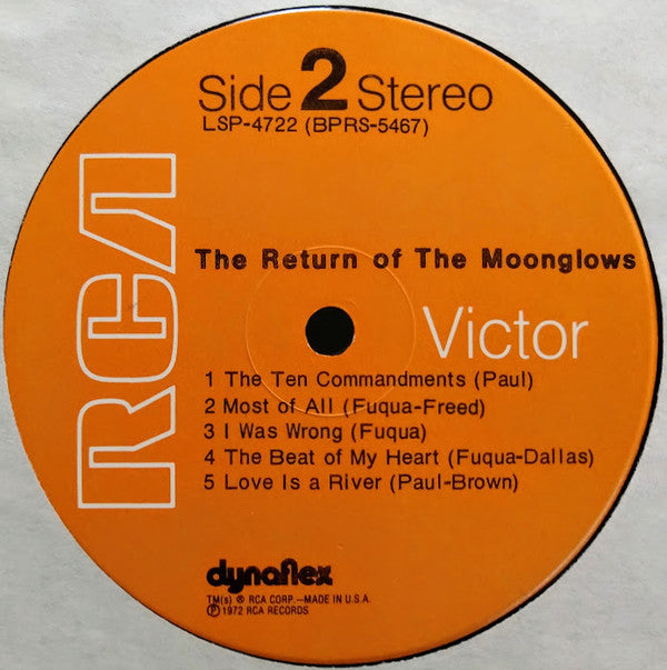 The Moonglows : The Return Of The Moonglows (LP, Album, Dyn)