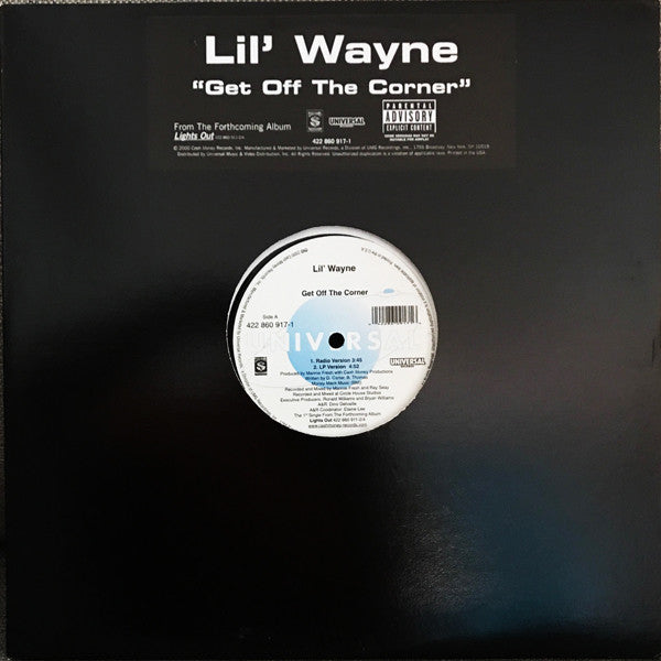 Lil Wayne : Get Off The Corner (12")