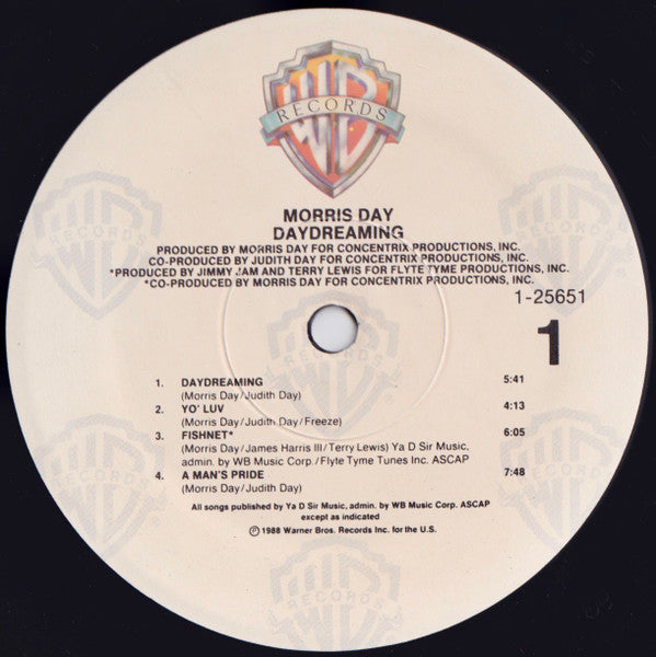 Morris Day : Daydreaming (LP, Album, SRC)