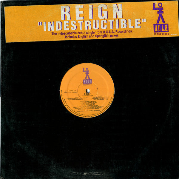 Reign (4) : Indestructible (12")