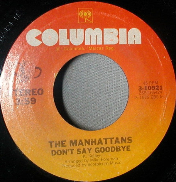 Manhattans : Here Comes The Hurt Again (7")