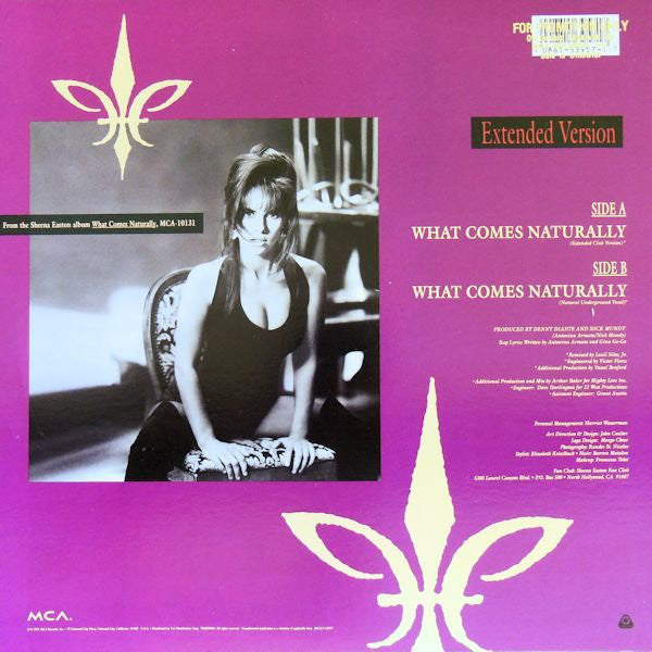 Sheena Easton : What Comes Naturally (12")