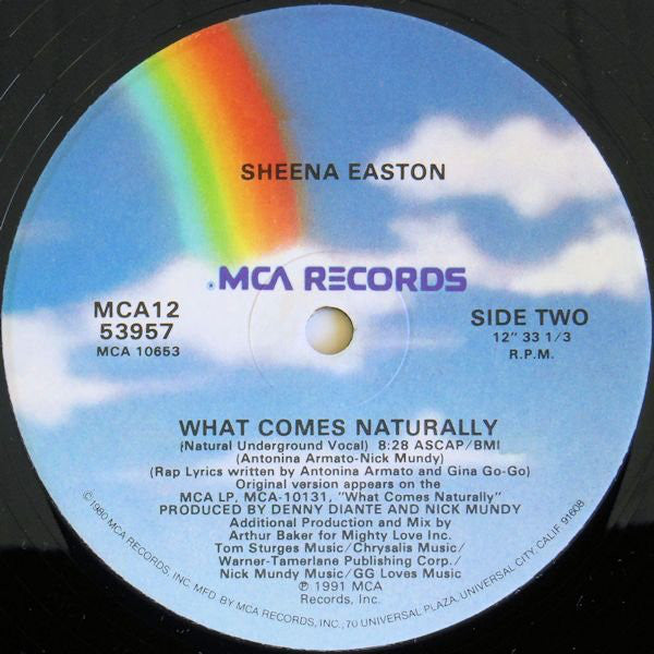 Sheena Easton : What Comes Naturally (12")