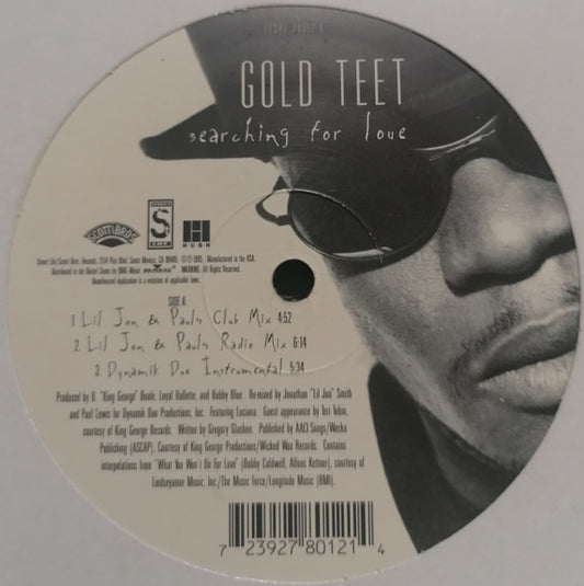 Gold Teet : Searching For Love (12")