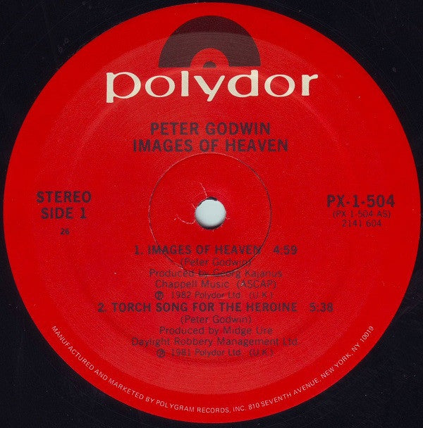 Peter Godwin : Images Of Heaven (12")