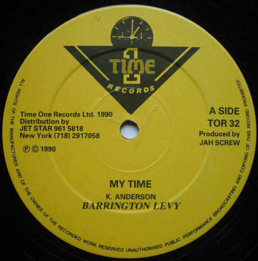 Barrington Levy : My Time (12")