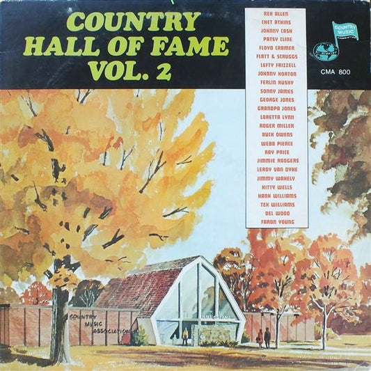 Various : Country Hall Of Fame Vol. 2 (LP, Comp, Mono)