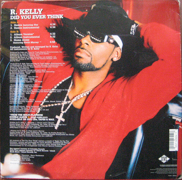 R. Kelly : Did You Ever Think (12")