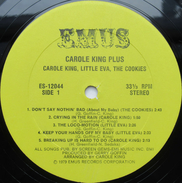 Carole King : Plus (LP, Comp)