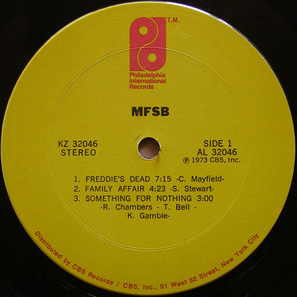 MFSB : MFSB (LP, Album, Ter)