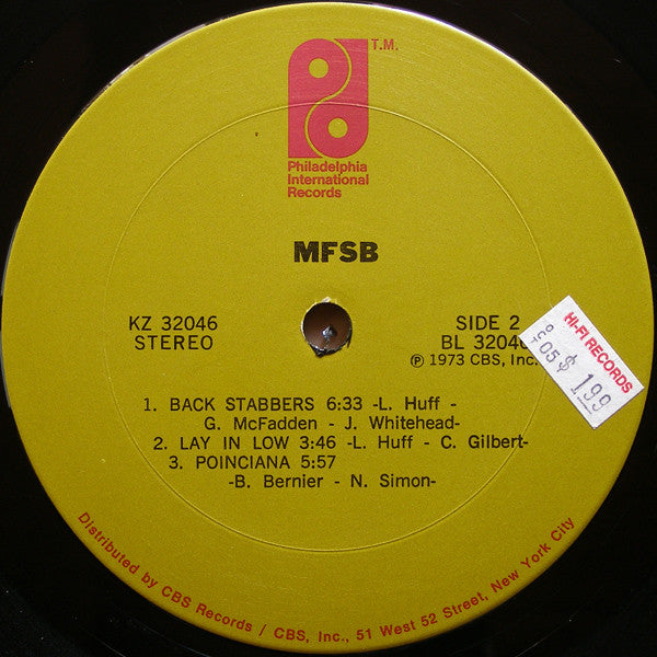 MFSB : MFSB (LP, Album, Ter)