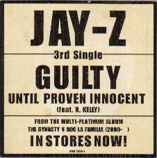 Jay-Z : Guilty Until Proven Innocent / 1-900-HUSTLER (12")