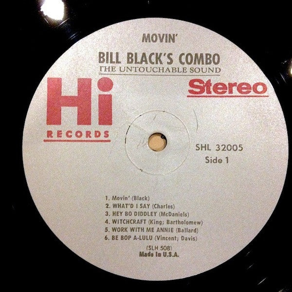 Bill Black's Combo : Movin' (LP)