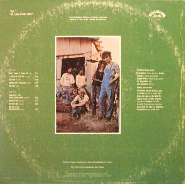 The Elvin Bishop Group : Feel It! (LP, Album, San)