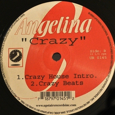 Angelina : Crazy (12")