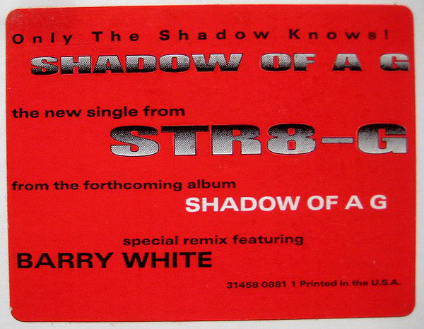 Str8-G : Shadow (12", Promo)