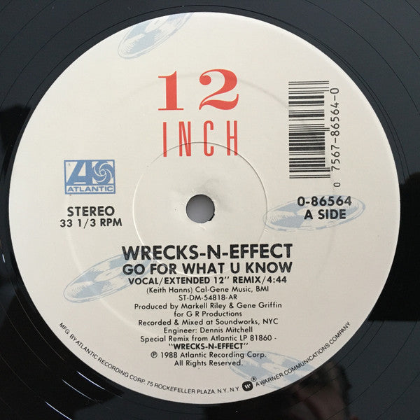 Wrecks-N-Effect : Go For What U Know (12")