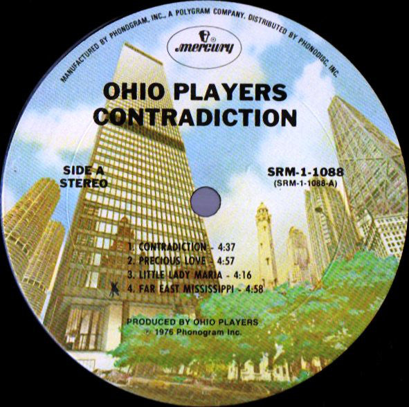 Ohio Players : Contradiction (LP, Album, Ter)