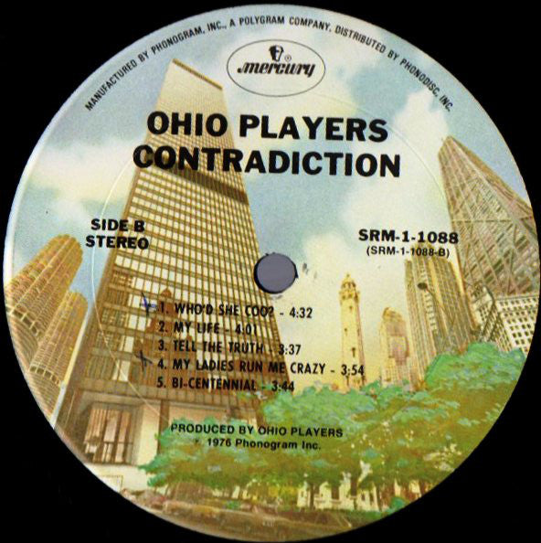 Ohio Players : Contradiction (LP, Album, Ter)