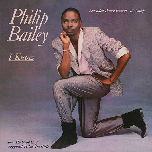 Philip Bailey : I Know (12", Single, Promo)