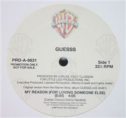 Guesss : My Reason (For Loving Someone Else) (12", Promo)