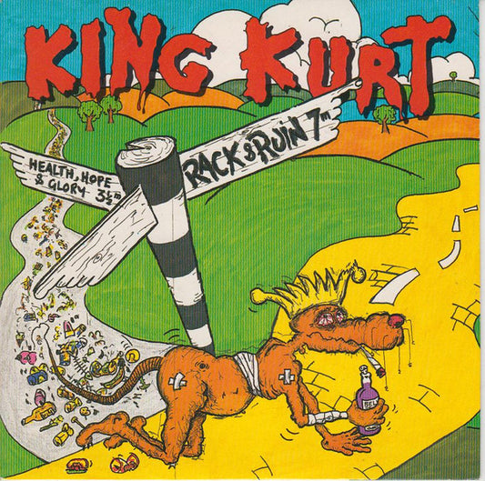 King Kurt : Road To Rack And Ruin (7", Single)