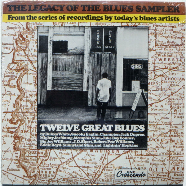 Various : The Legacy Of The Blues Sampler (LP, Comp, Smplr)