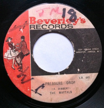 The Maytals / Beverley's All Stars : Pressure Drop / Smoke Screen (7")