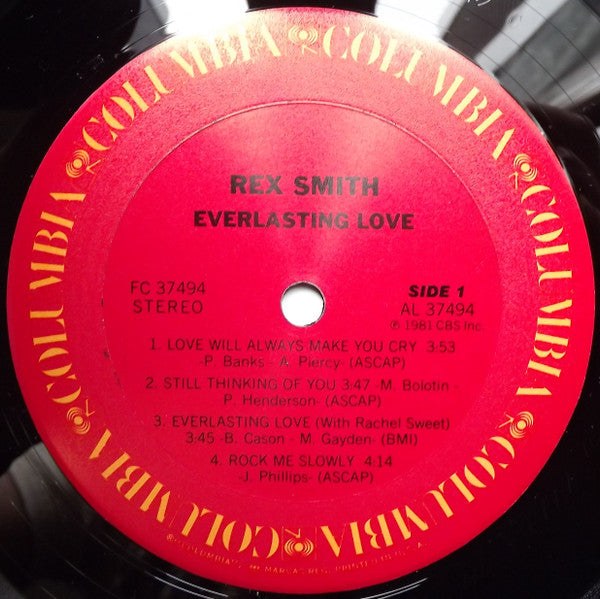 Rex Smith : Everlasting Love (LP, Album)