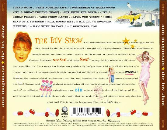 Ann Magnuson : The Luv Show (CD, Album)
