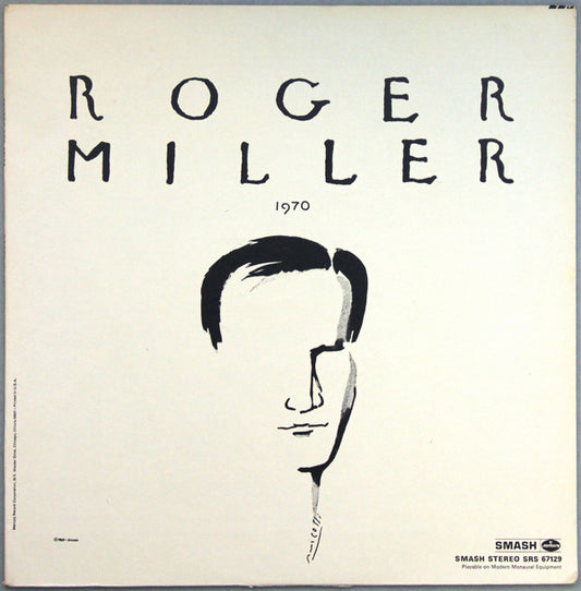 Roger Miller : Roger Miller 1970 (LP, Album, Mer)