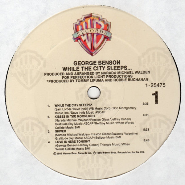 George Benson : While The City Sleeps... (LP, Album)