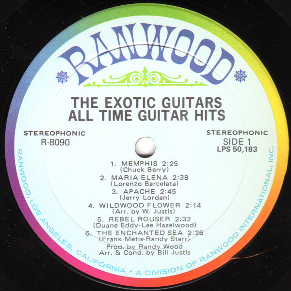 The Exotic Guitars : All-Time Guitar Hits (LP)