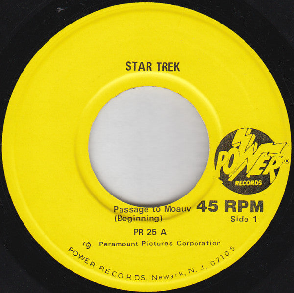 Unknown Artist : Star Trek - Passage To Moauv (7" + Com)