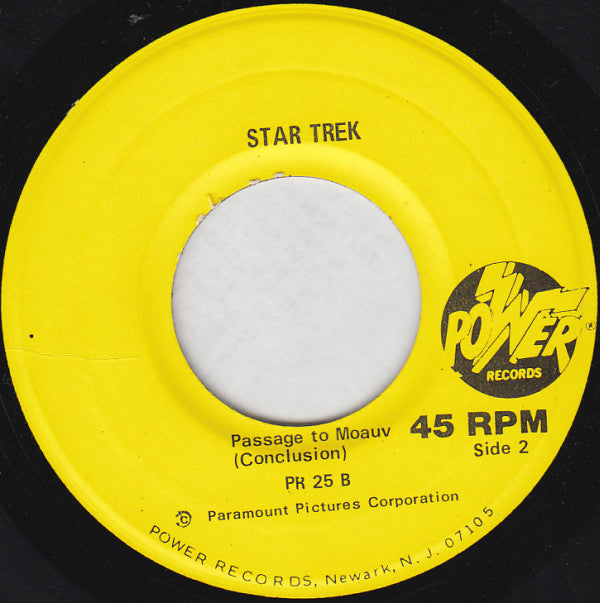 Unknown Artist : Star Trek - Passage To Moauv (7" + Com)