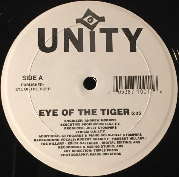 U.N.I.T.Y. (2) : Eye Of The Tiger (12")