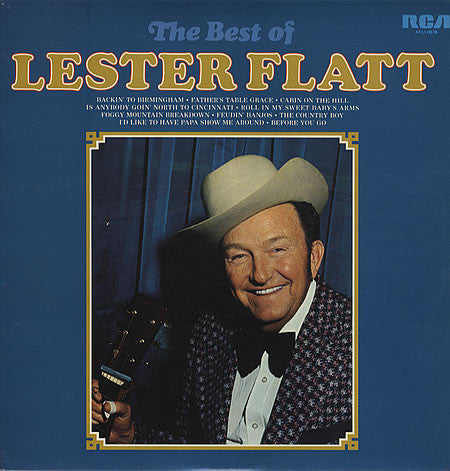 Lester Flatt : The Best Of Lester Flatt (LP, Comp)