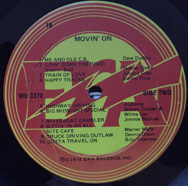 Various : Movin' On (LP, Comp)