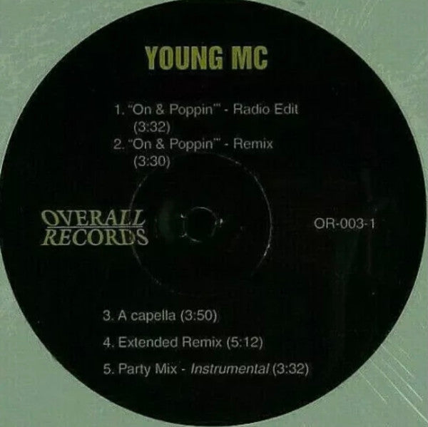 Young MC : On & Poppin (12", S/Sided)