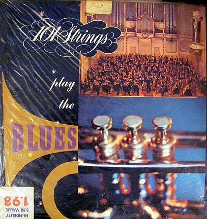 101 Strings : Play The Blues (LP, Album, Mono)