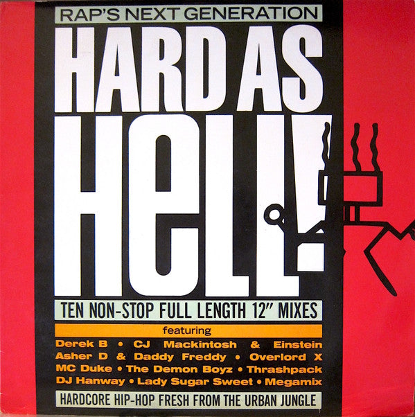 Various : Hard As Hell Volume 1 (LP, Comp)