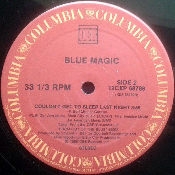 Blue Magic : It's Like Magic (12")