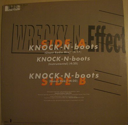 Wrecks-N-Effect : Knock-N-Boots (12", Single)