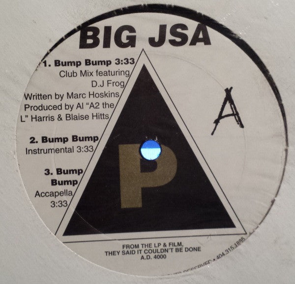 Big JSA : Bump Bump (12")