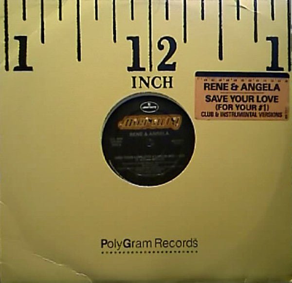 René & Angela : Save Your Love (For #1) (12")